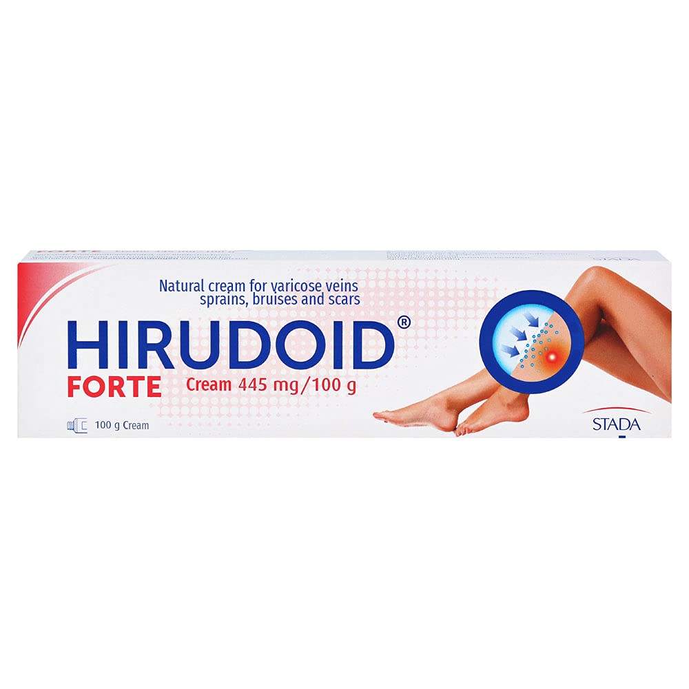 HiruCream Forte 100g | Veins, Bruises & Scar Relief