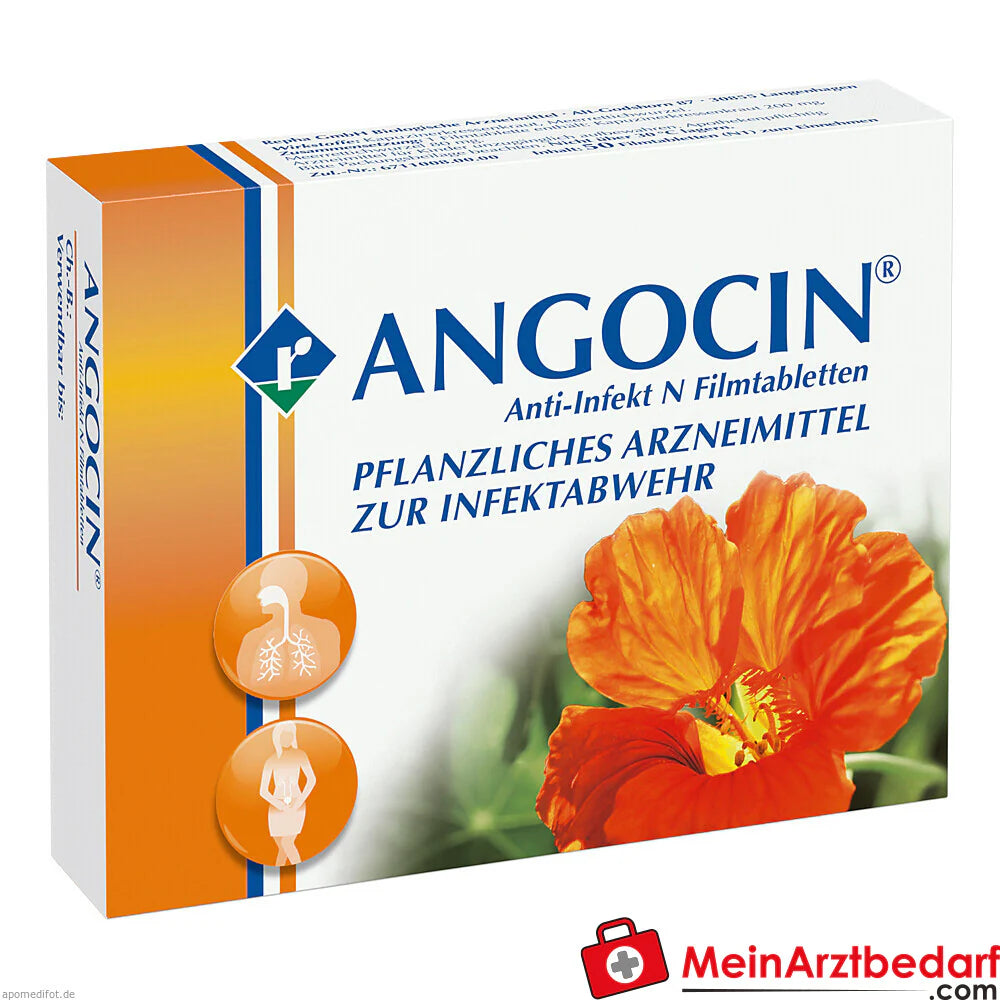 Angocin Anti-Infek N 50 Tablets | Respiratory & Urinary Support