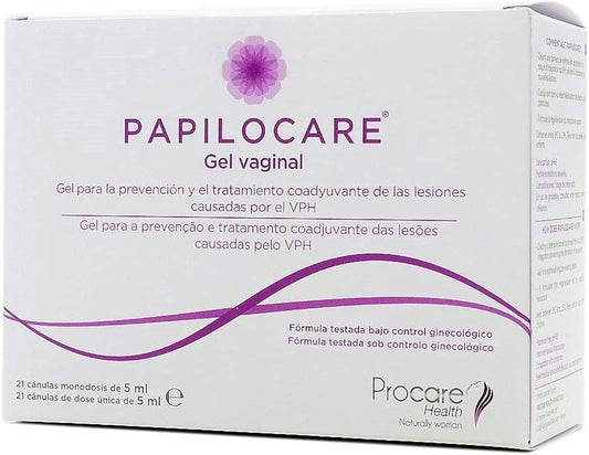 Global Ion Papilocare Vaginal Gel | 21 Unidoses x 5ml